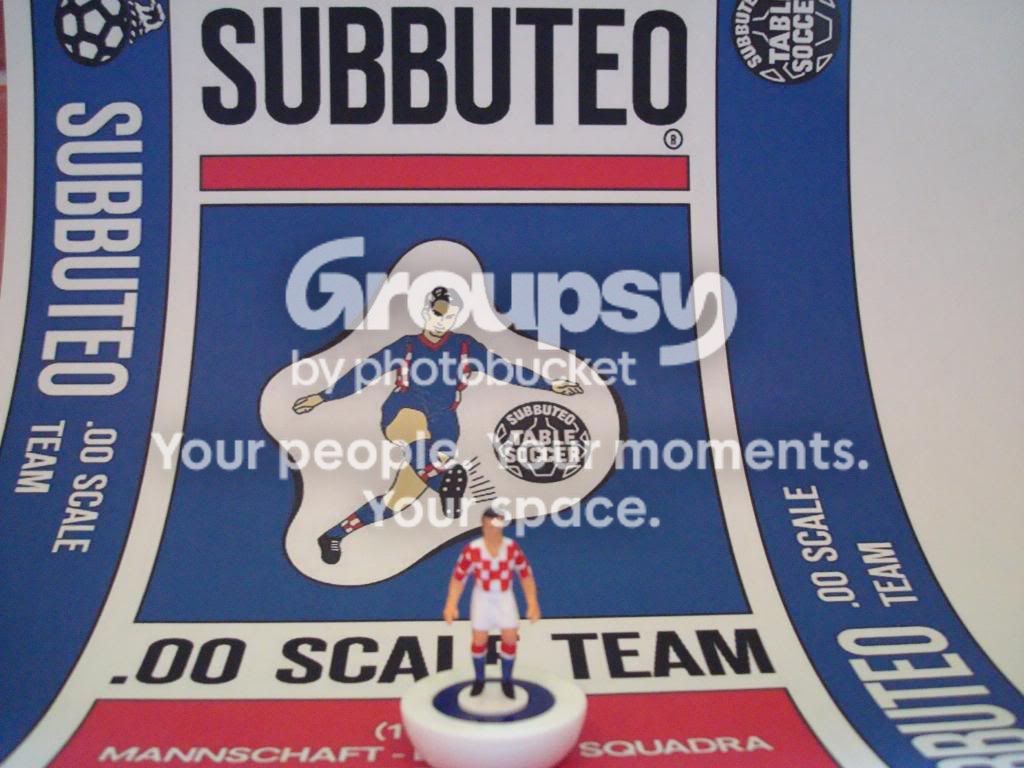 Subbuteo Coloured Numbers Subbuteo Coloured Boxes