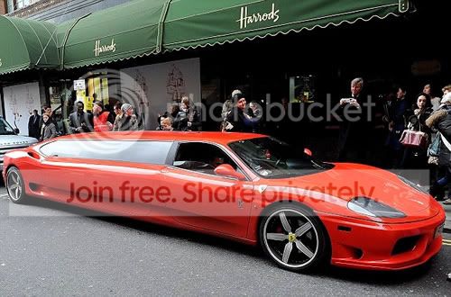 世界上最快的加长跑车-法拉利360 modena(真丑.